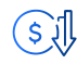 Reduced Costs Icon